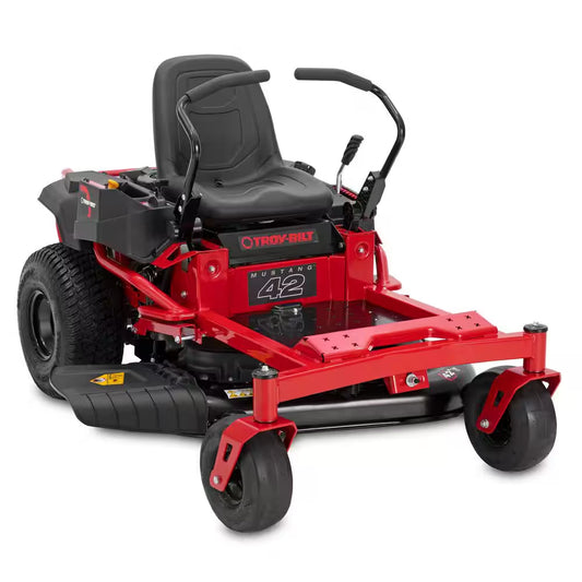 Mustang 42 In. 547Cc Single-Cylinder Engine Dual Hydrostatic Drive Gas Zero-Turn Riding Lawn Mower