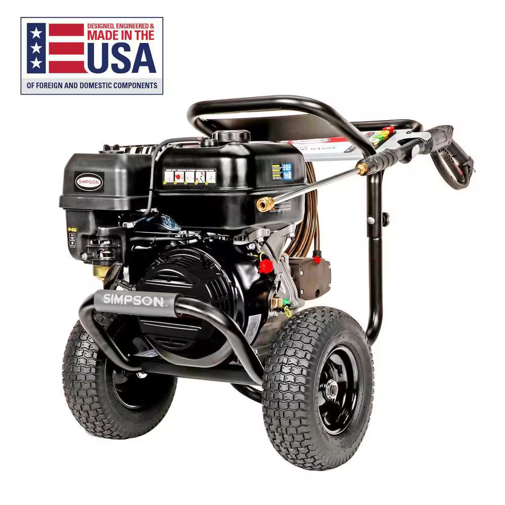 4400 PSI 4.0 GPM Gas Pressure Washer with CRX420 Engine, Heavy-Duty Commercial Cold Water Power Washer