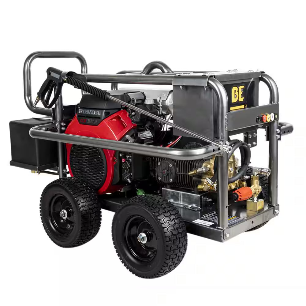 5000 PSI 5.0 GPM Cold Water Gas Pressure Washer Honda GX690 Engine and Comet Triplex Pump